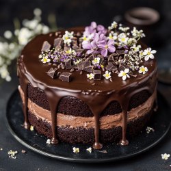 Layer cake au chocolat