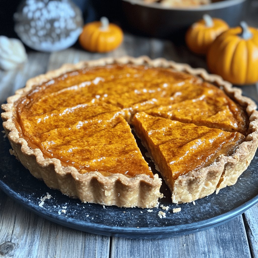 Tarte au Potiron Américaine