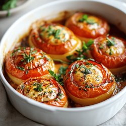 Tomates cerise farcies au thon