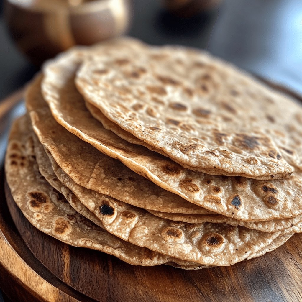 Quick Whole Wheat Chapati