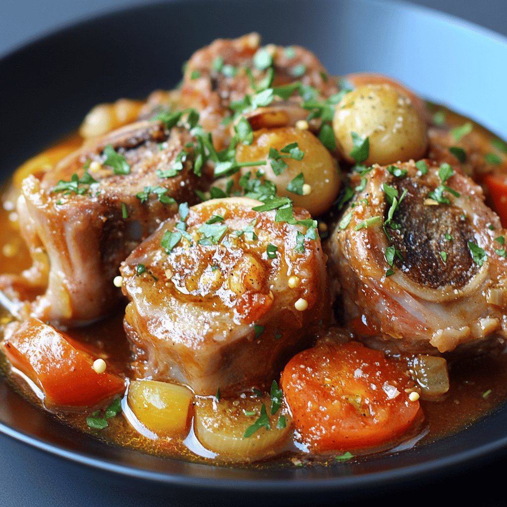 Osso bucco de veau au Cookeo