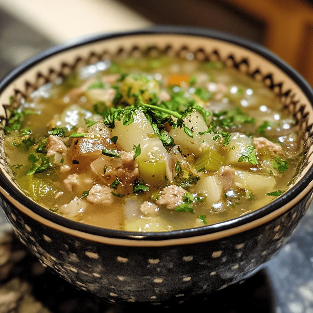 Traditional Homemade Souse