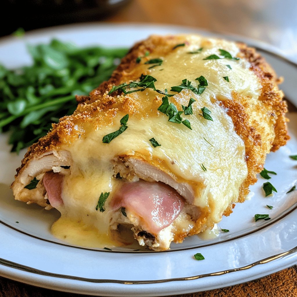 Quick Chicken Cordon Bleu