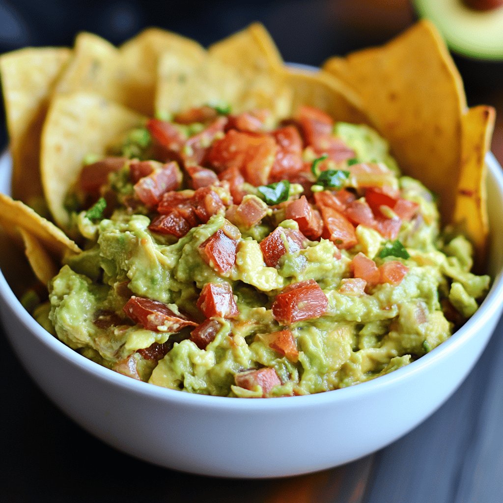 Guacamole maison facile