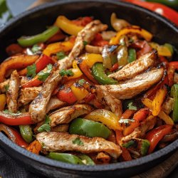 Délicieuses Fajitas de Poulet