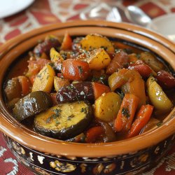 Tajine de légumes méditerranéens