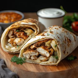 Chawarma au poulet maison