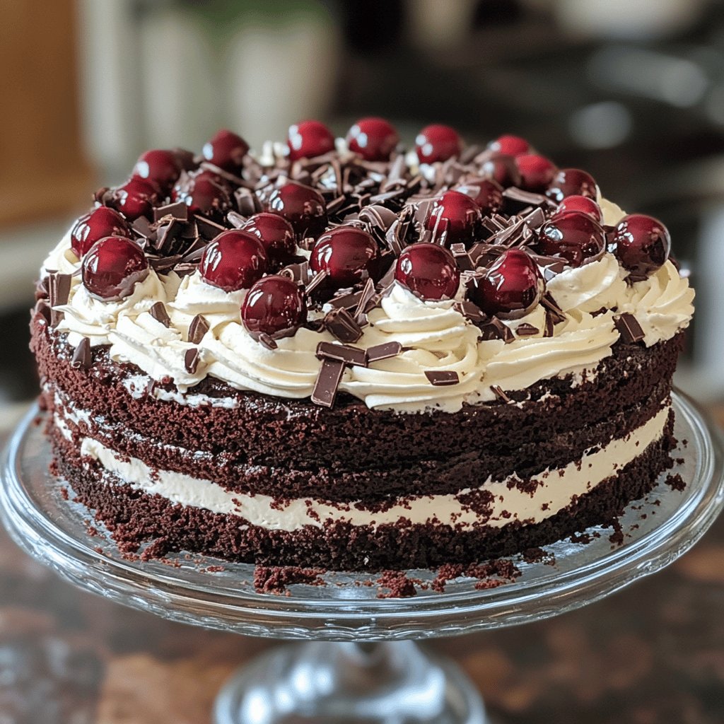 Delicious Black Forest Cake