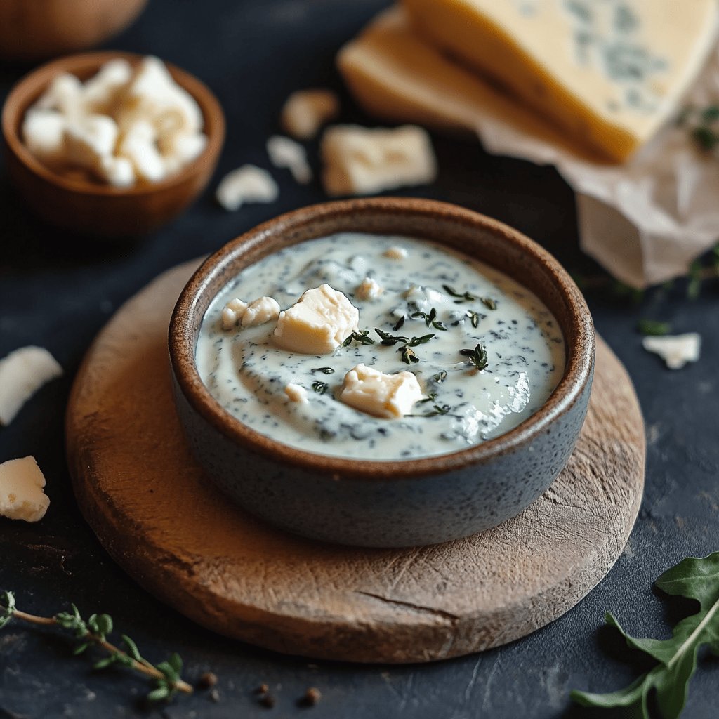 Sauce au roquefort crémeuse