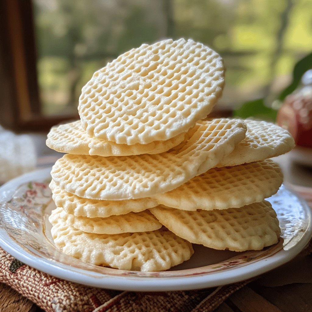 Homemade Vanilla Wafer Cookies