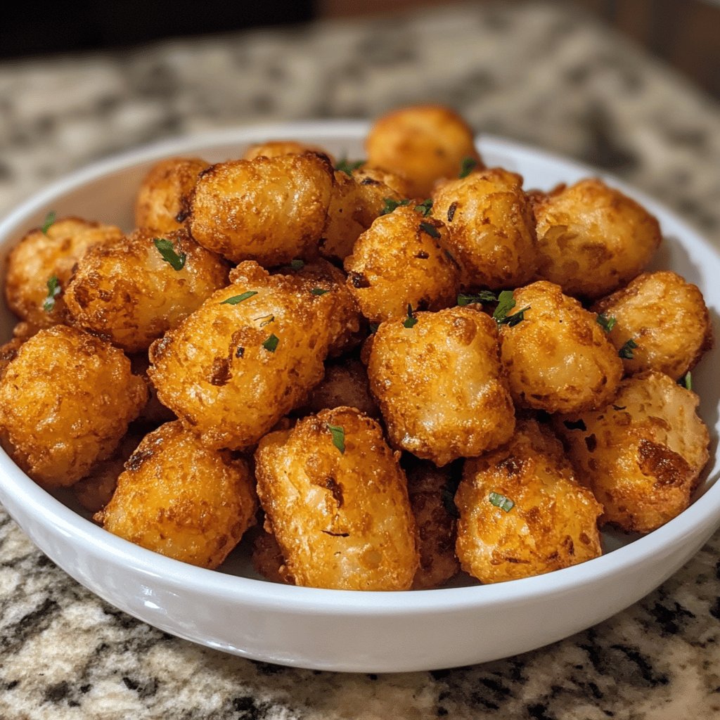 Crunchy Homemade Tater Tots