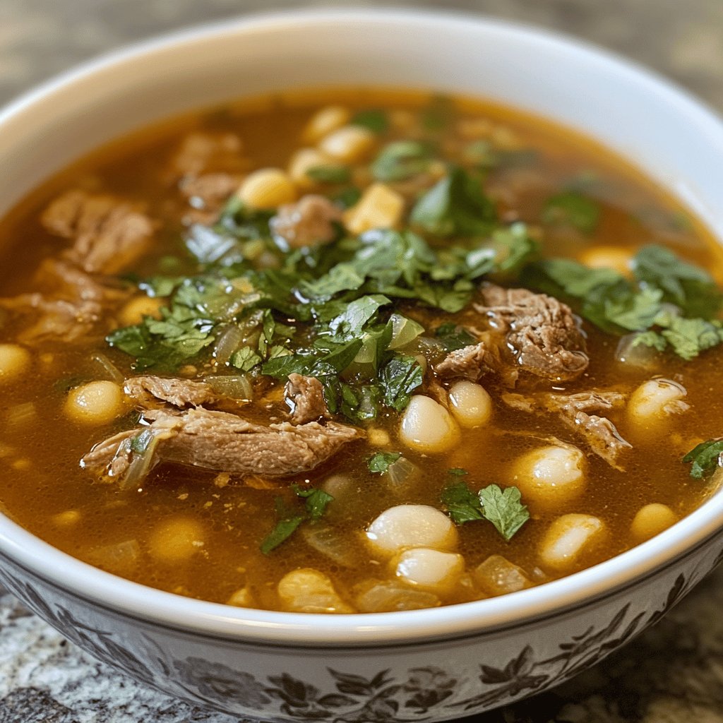 Traditional Posole Soup