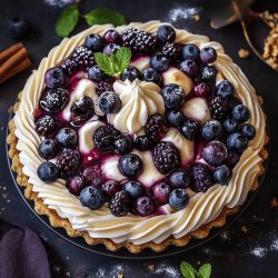 Tarte aux mûres délicieuse