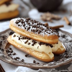 Éclair à la vanille
