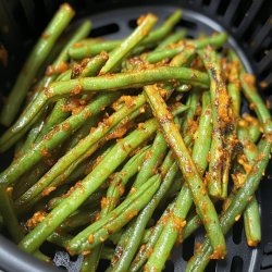 Spicy Air Fryer Green Beans