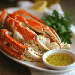 Crab Legs with Garlic Butter