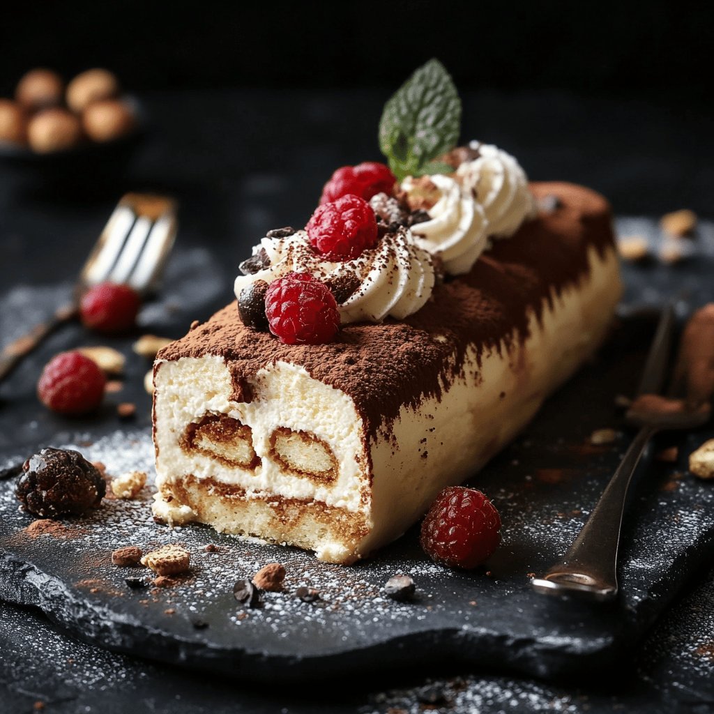 Bûche Tiramisu Gourmande