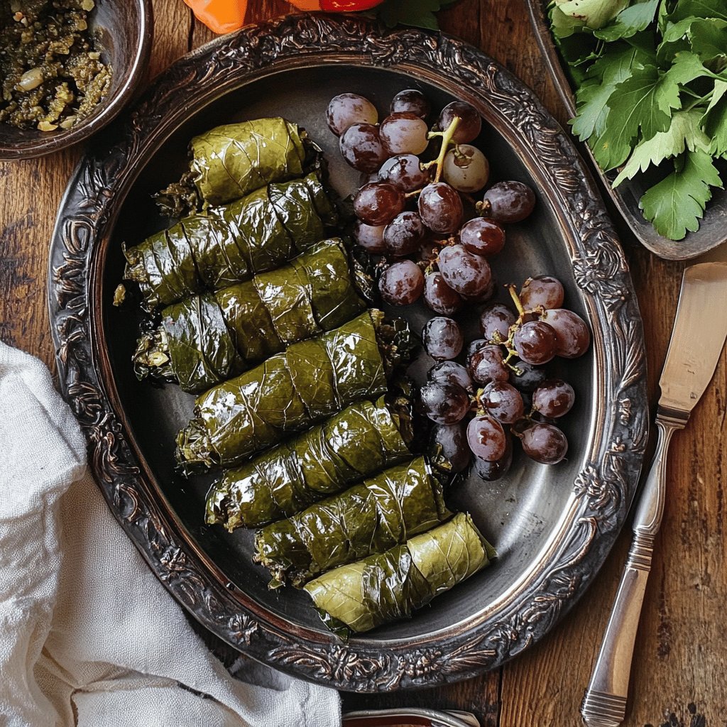 Stuffed Grape Leaves