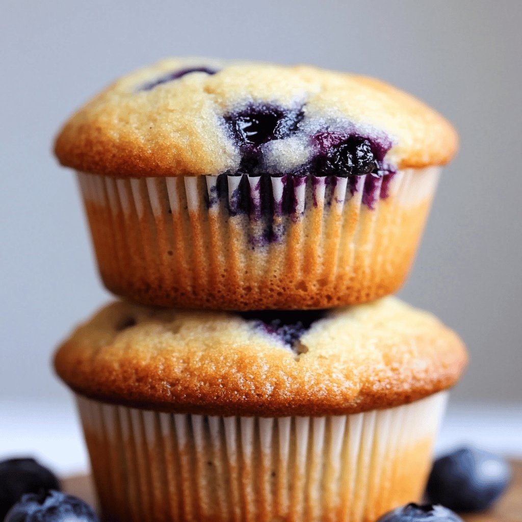 Simple Blueberry Muffins