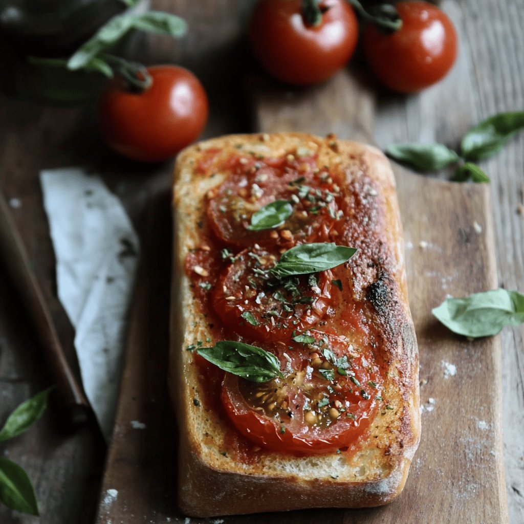 Pain à la tomate