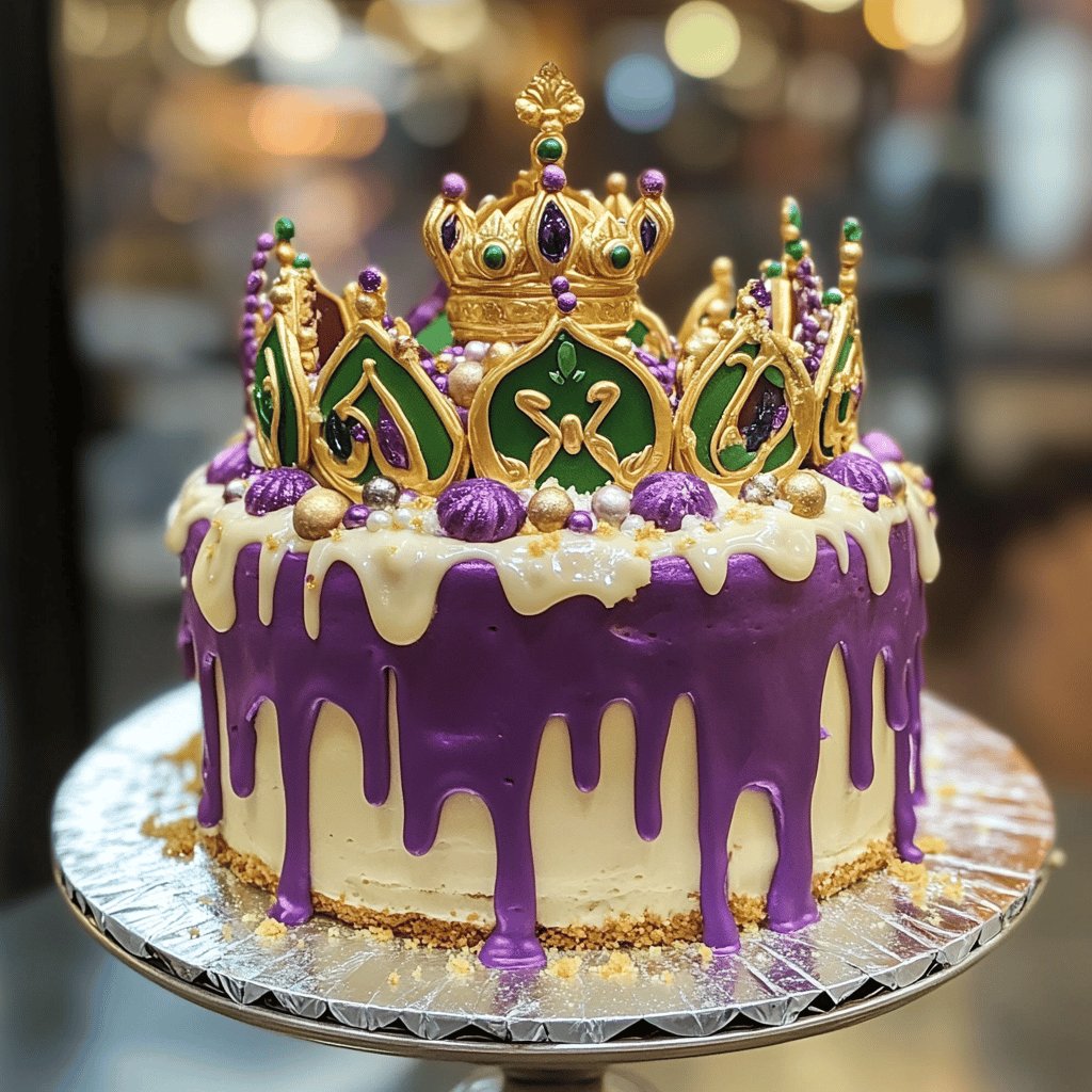 Mardi Gras King Cake