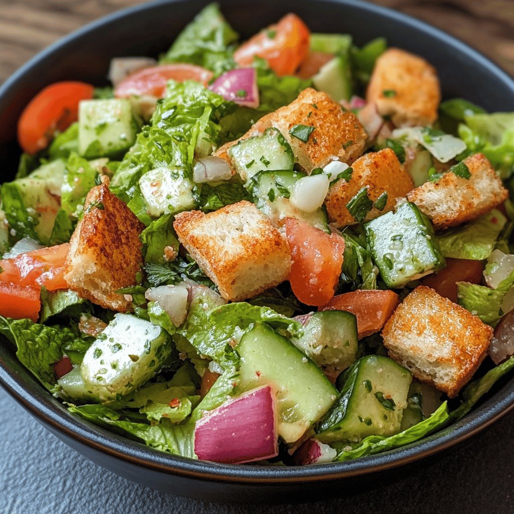 Lebanese Fattoush Salad