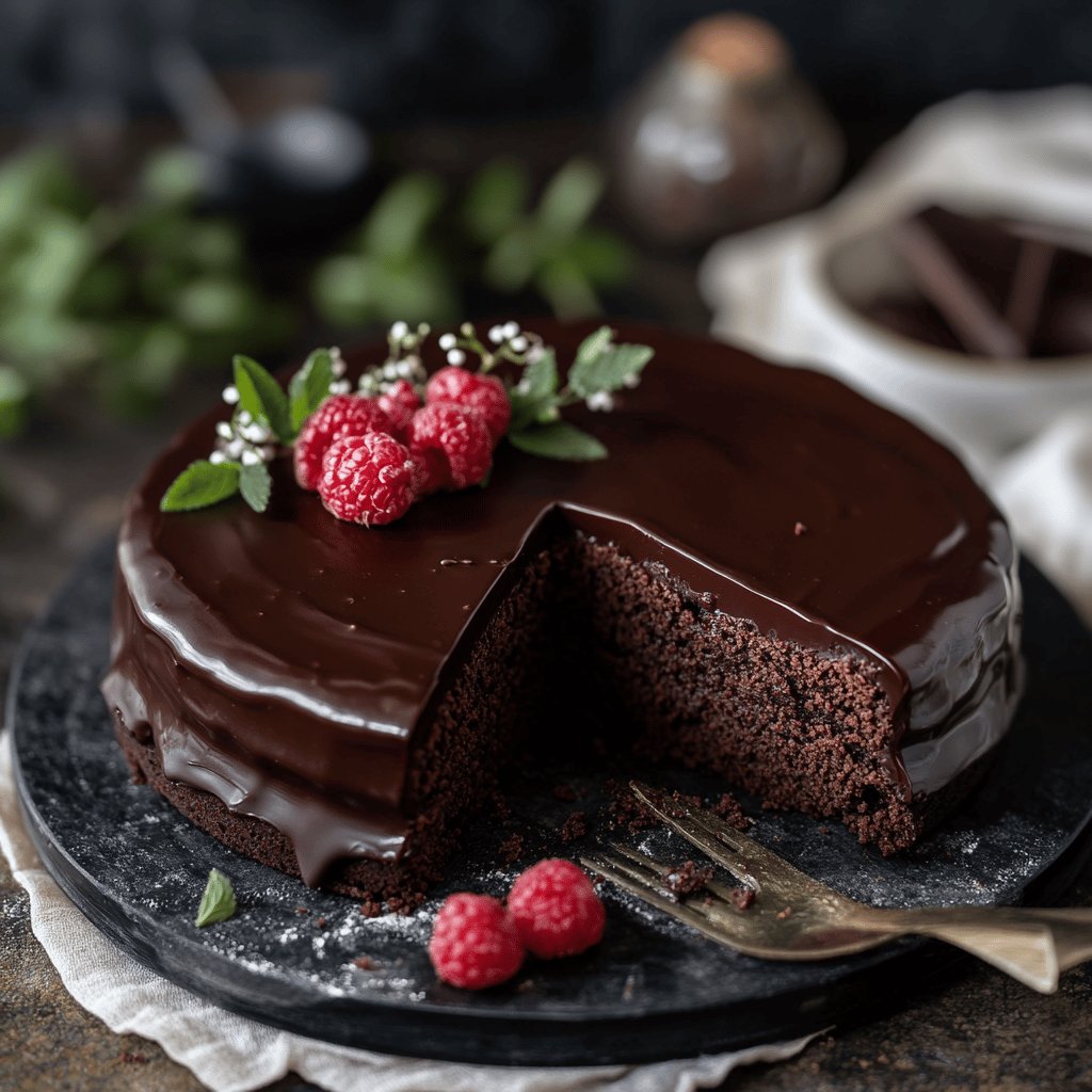 Gâteau au chocolat fondant