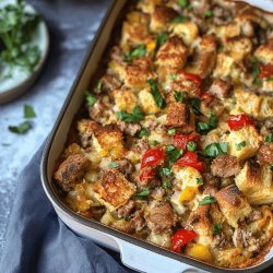 Savory Breakfast Strata