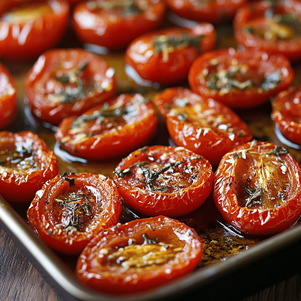 Oven-Roasted Roma Tomatoes