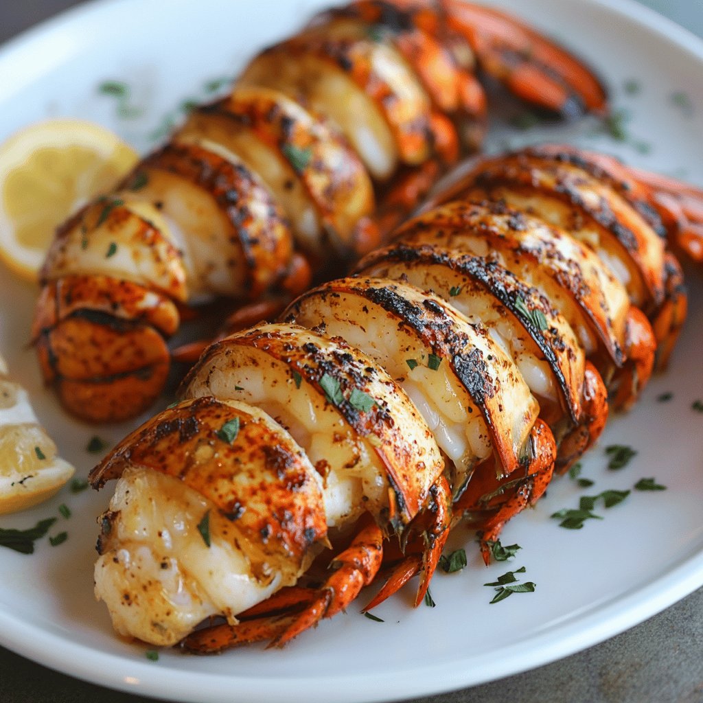 Grilled Lobster Tails