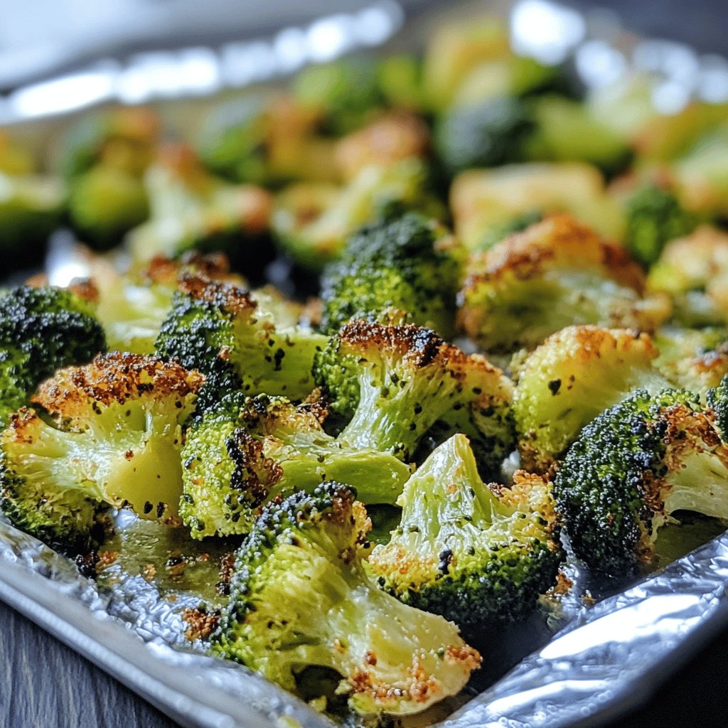 Simple Roasted Broccoli