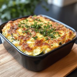 Délicieux gratin de courgettes