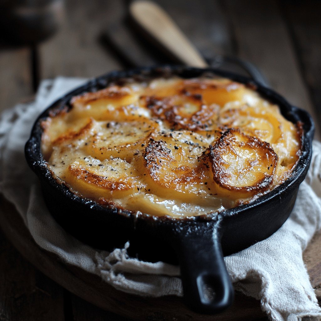 Gratin de chou-fleur et pommes de terre