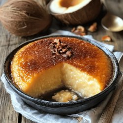 Flan antillais à la noix de coco