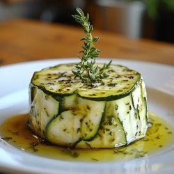 Flan de courgettes au fromage de chèvre