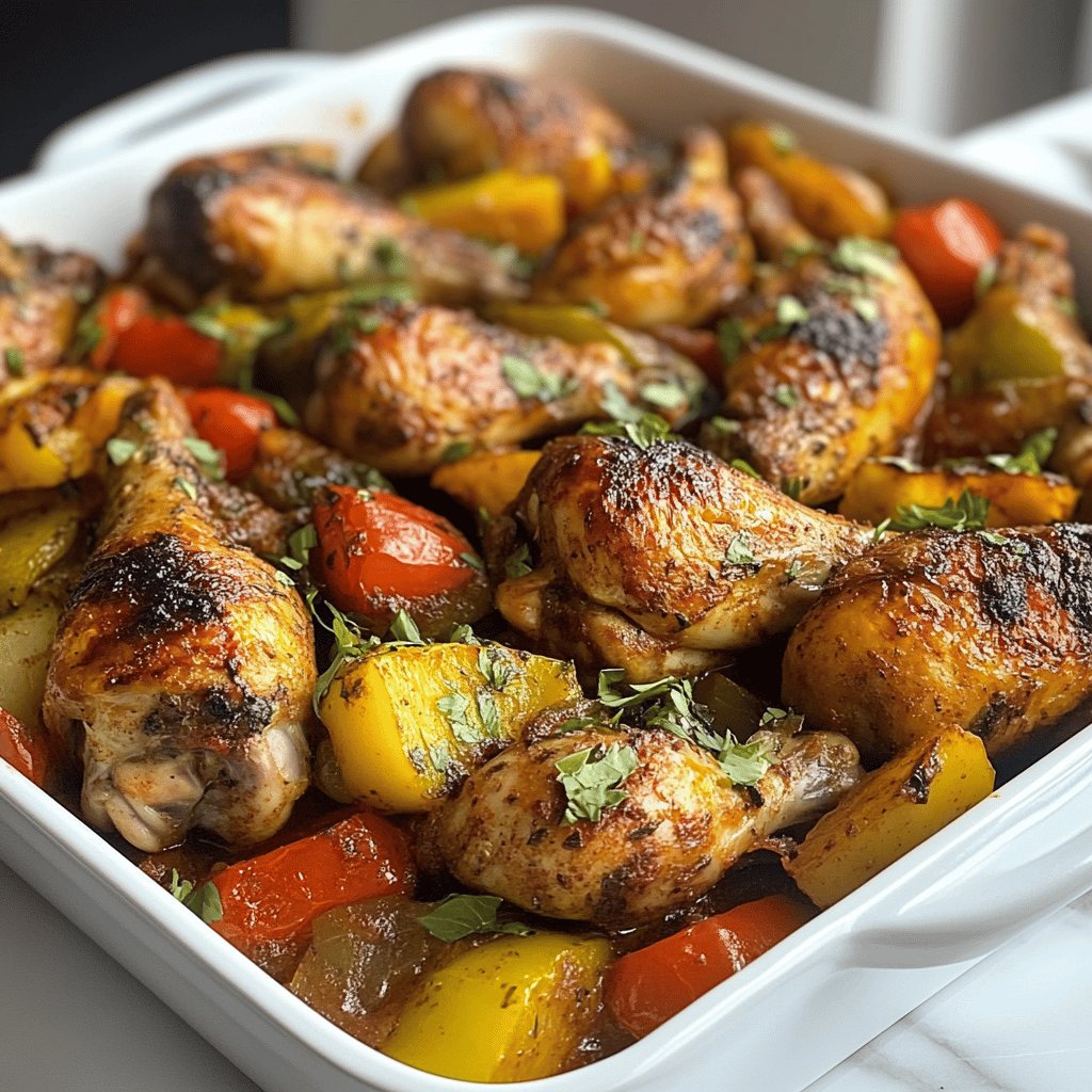 Cuisses de poulet au paprika