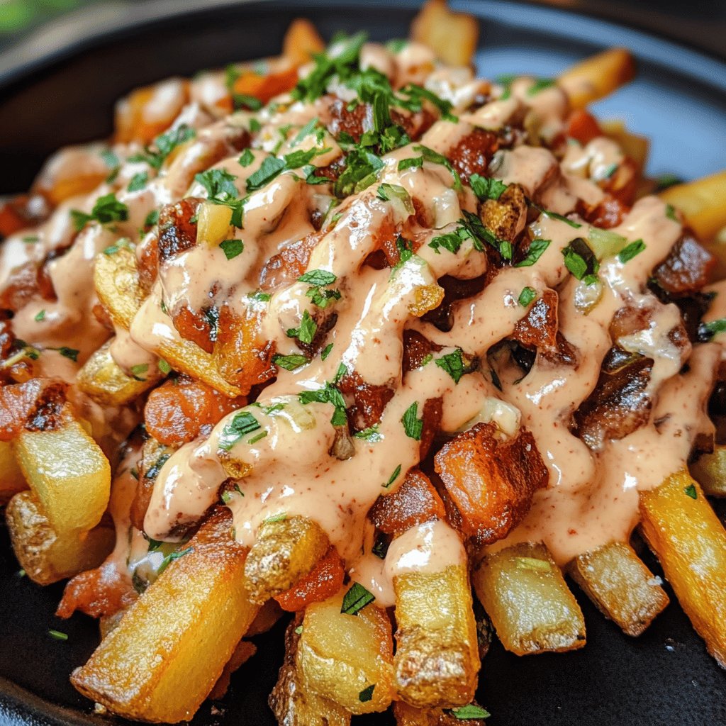 Loaded Fries with Special Sauce