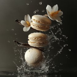 Macarons à la vanille