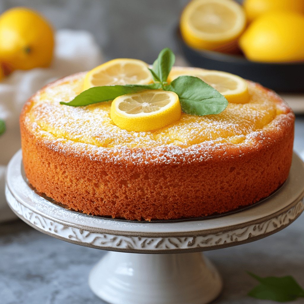 Easy Lemon Cake