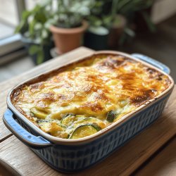 Gratin de courgettes fondant