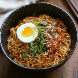 Spicy Peanut Ramen Noodles