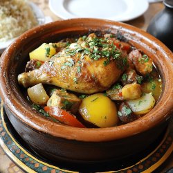 Tajine de poulet marocain