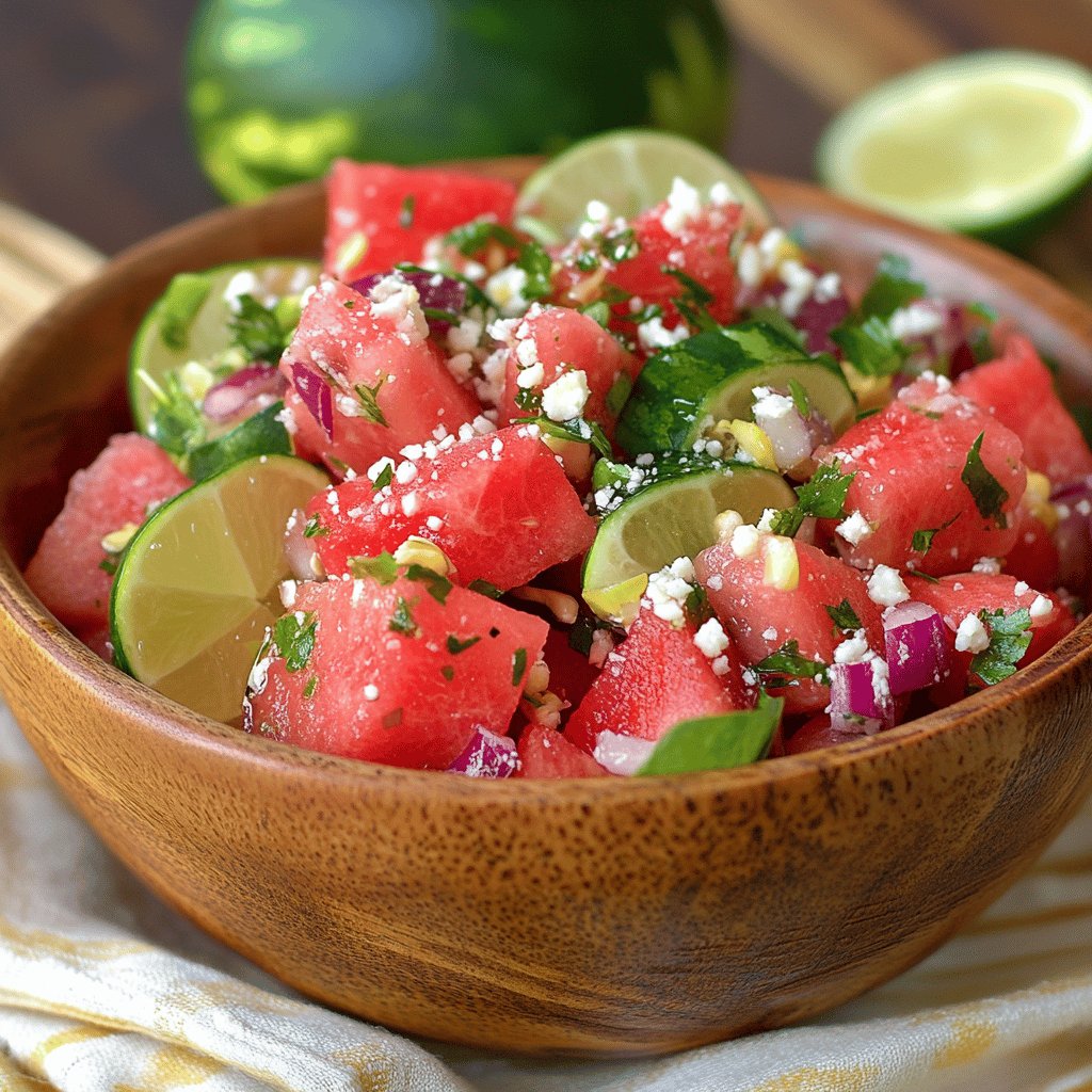 Refreshing Watermelon Salad