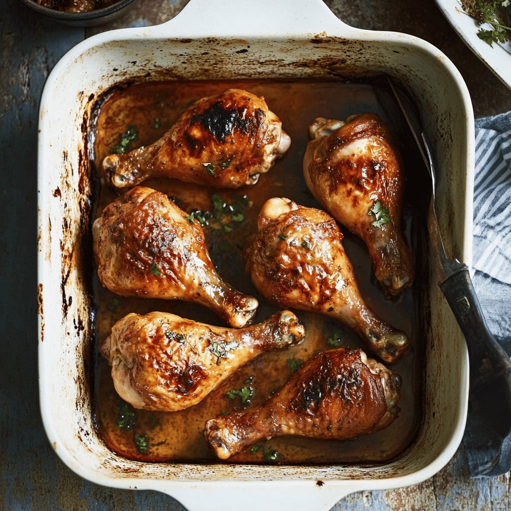 Slow-Cooked Chicken Drumsticks