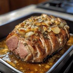 Garlic Infused Pork Roast