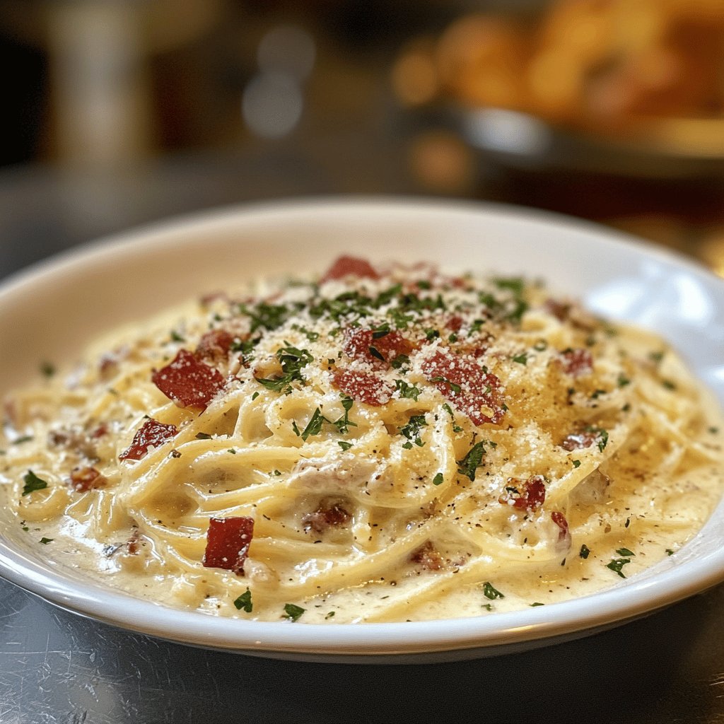 Spaghetti Carbonara Traditionnels