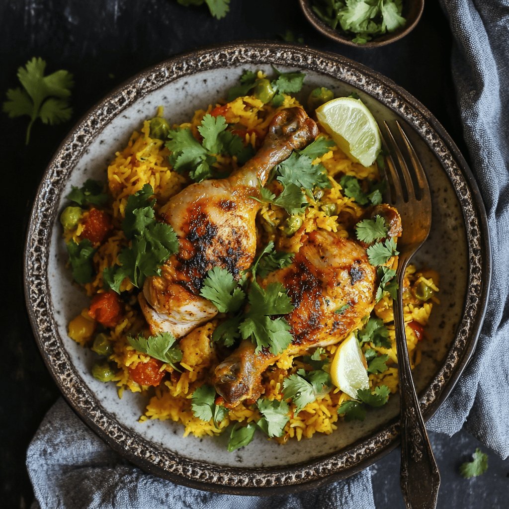 Murgh Biryani au Poulet