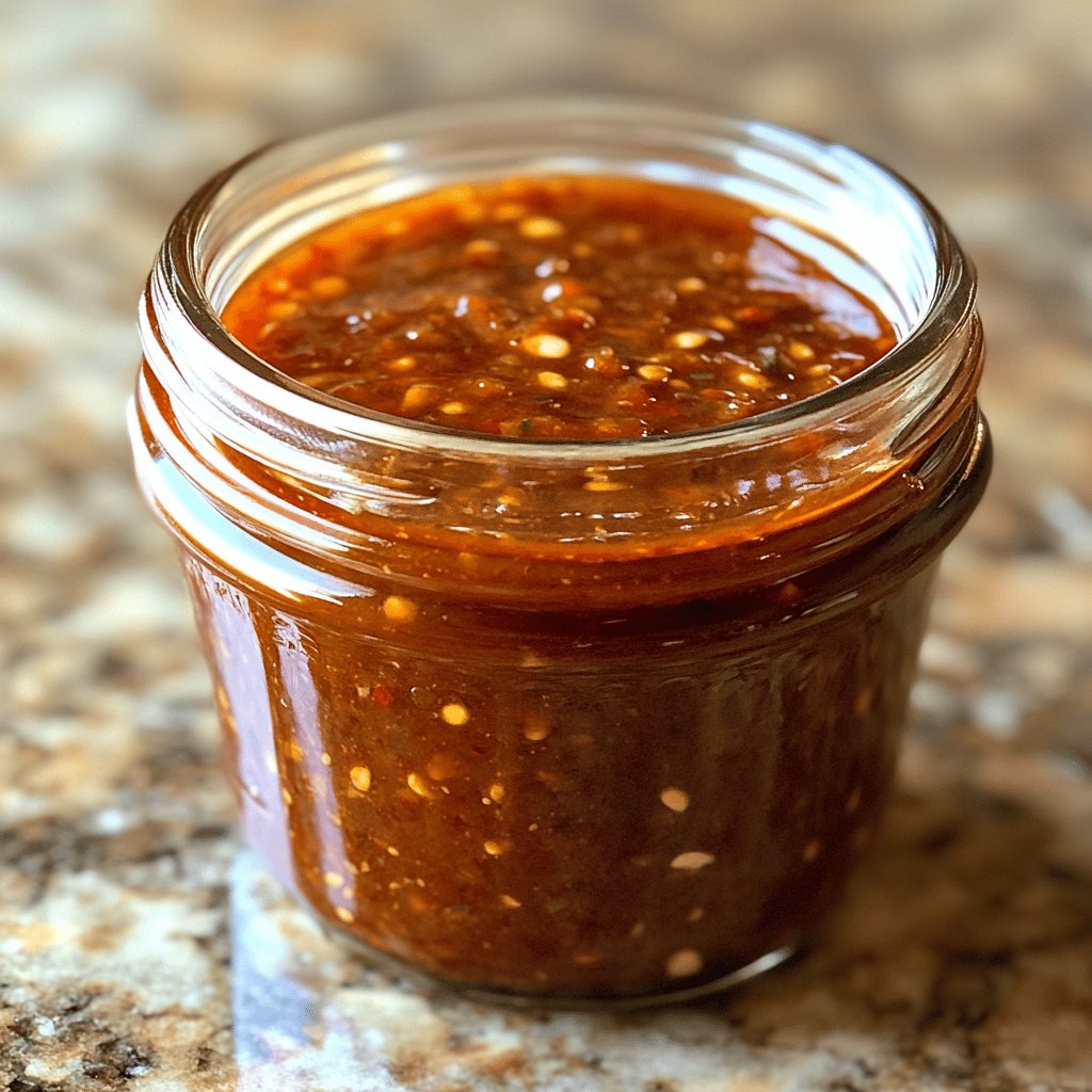 Simple Homemade Chili Sauce