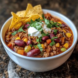 Chili con carne maison