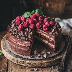 Gâteau au yaourt et cacao